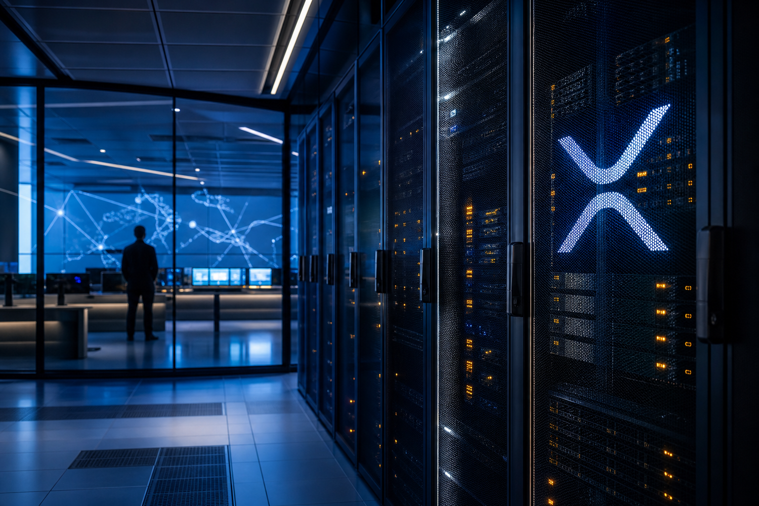Realistisch redactioneel AI-beeld bij XRP Ledger-nieuws: Ernstige XRPL-fout ontdekt voordat nieuwe functie live ging